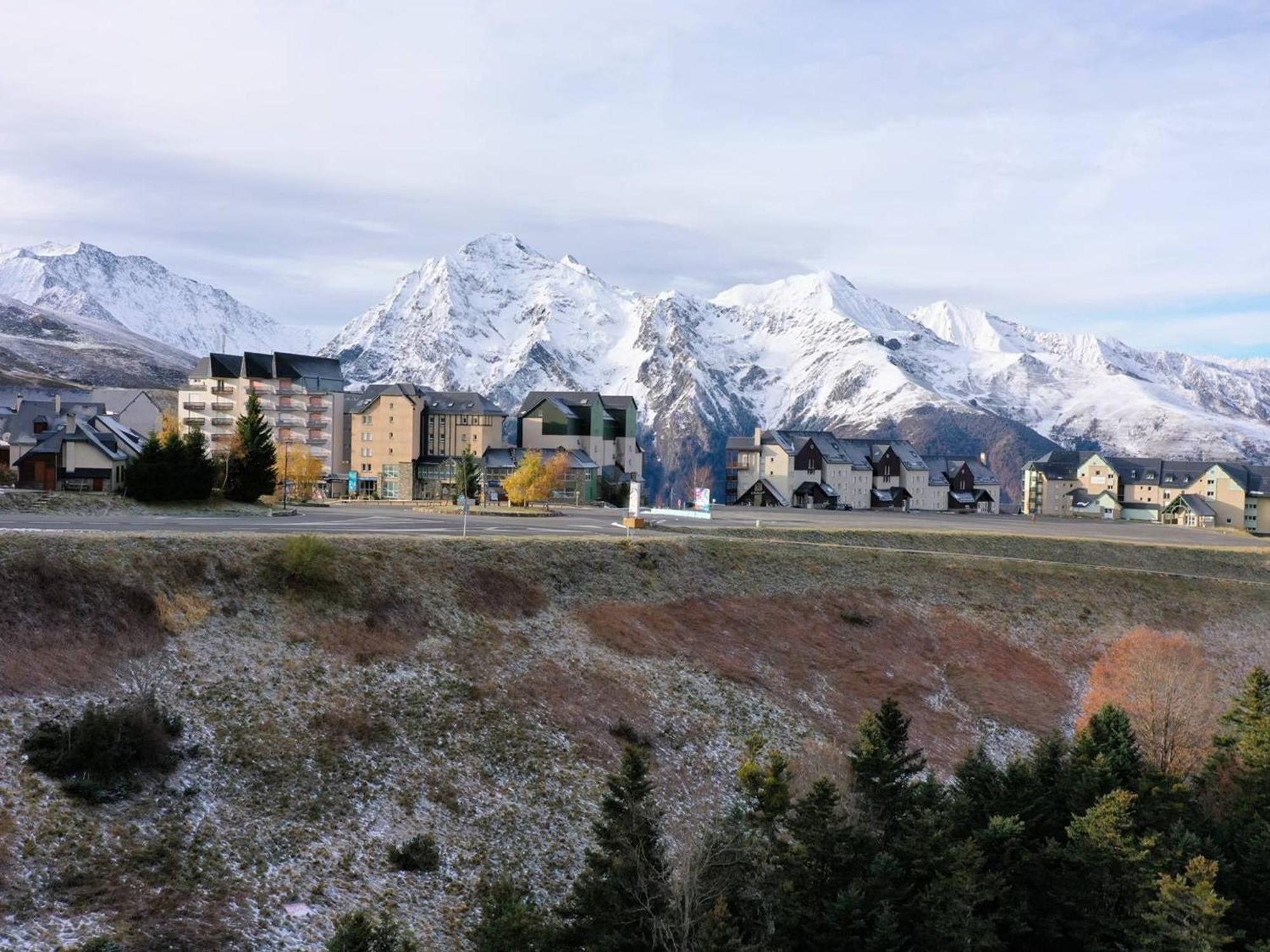 Charmant Appartement A Peyragudes Pour 6 Pers, Navette Aux Pistes, Parking Gratuit - Fr-1-695-2 Germ Extérieur photo