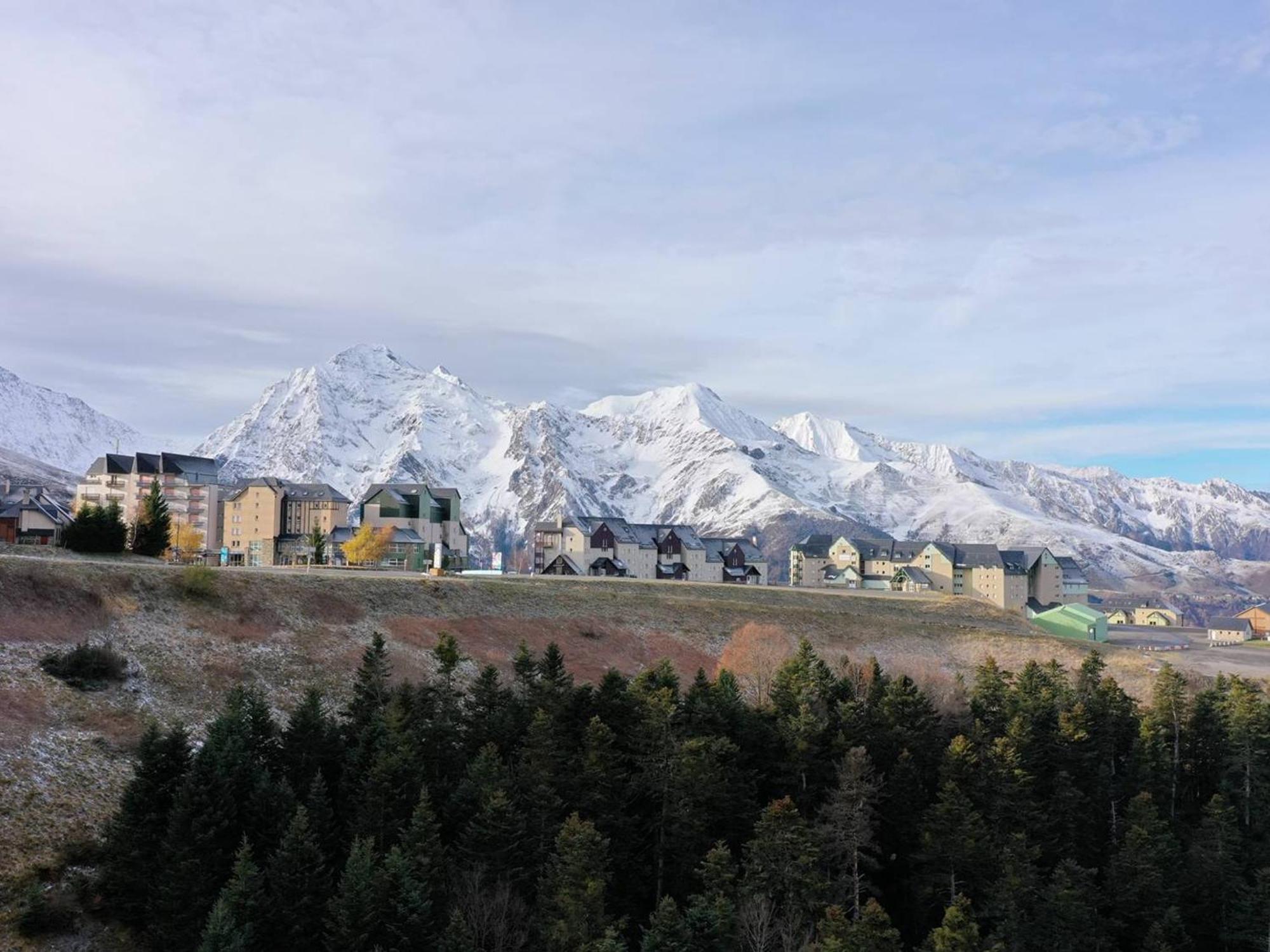 Charmant Appartement A Peyragudes Pour 6 Pers, Navette Aux Pistes, Parking Gratuit - Fr-1-695-2 Germ Extérieur photo