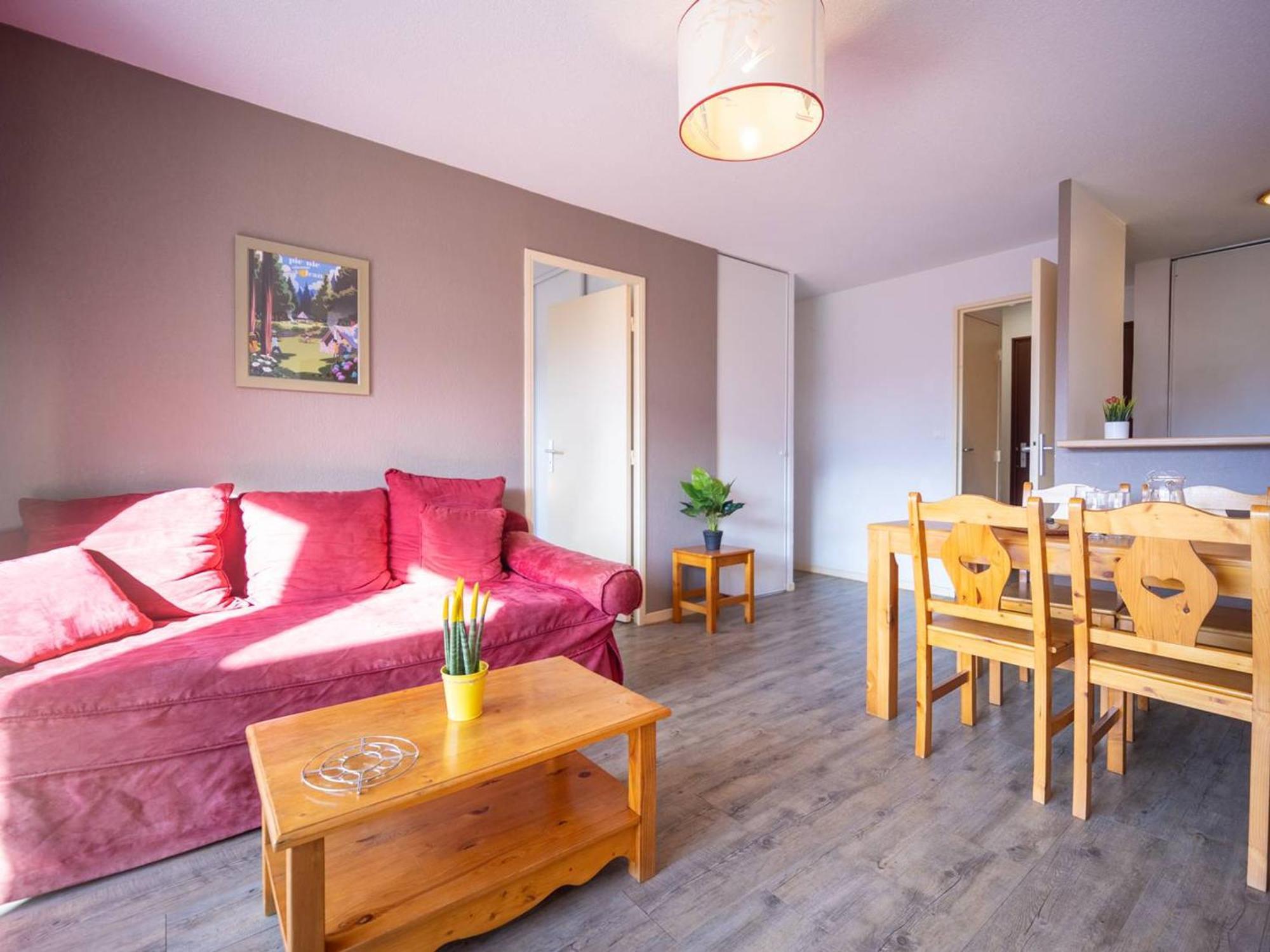 Charmant Appartement A Peyragudes Pour 6 Pers, Navette Aux Pistes, Parking Gratuit - Fr-1-695-2 Germ Extérieur photo